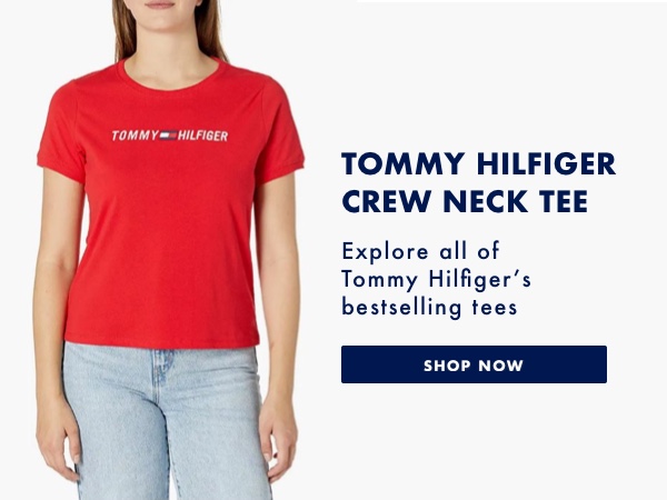 Tommy Hilfiger Women''s Crew Neck Tee