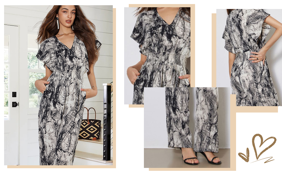 floral jumpsuit for women summer