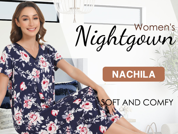 NACHILA Women''s  Nightgown