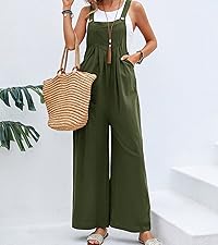 wide leg overall