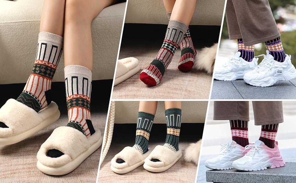 wool socks for women