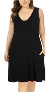 Blacl Sleeveless dress