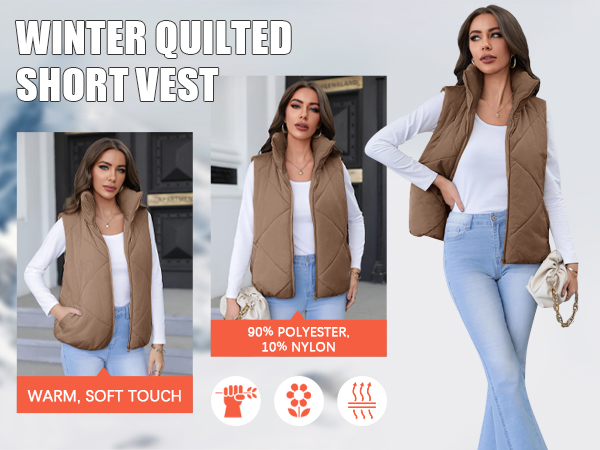 Quilted Cropped Puffer Jacket