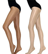 2Pairs Shiny Pantyhose For Women