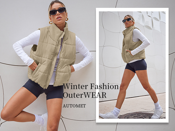 puffer vest women