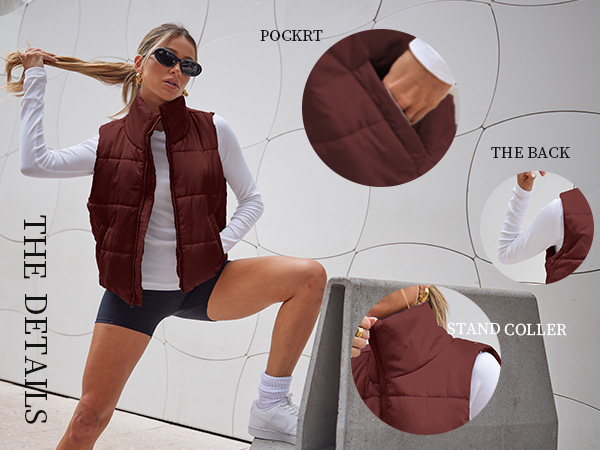 fashion puffer vest