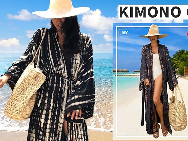 kimono duster kimono swimsuit cover ups for women summer kimonos  tie dye kimonos long kimono boho