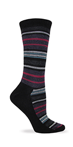 crew angora stripe socks