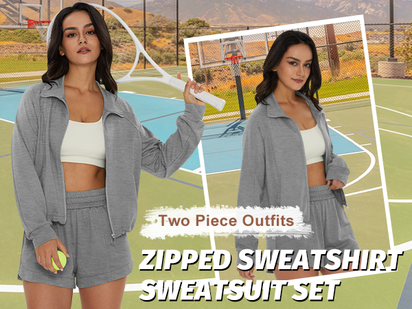 Long Sleeve 2 Piece Sweatsuit