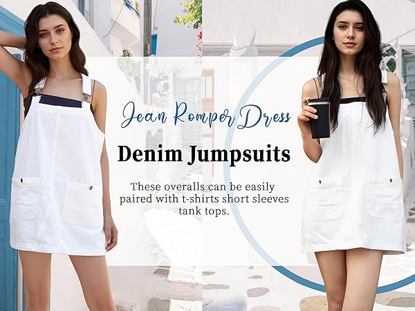 jean romper for women denim