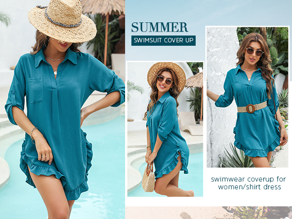 beach cover ups for women