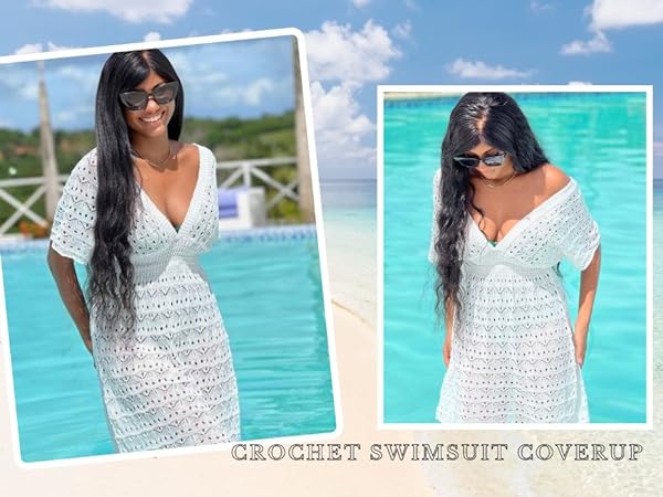 Crochet Swimsuit Coverup