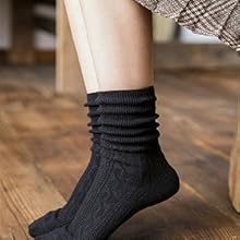 black socks