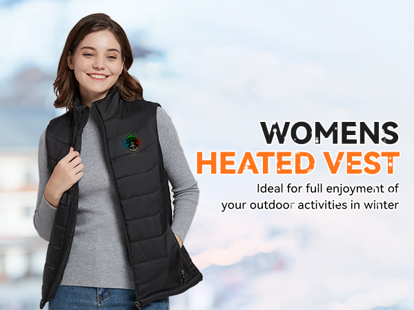 womens heated vest