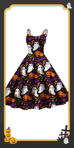 Women''s Halloween Sundresses for Women Casual Summer