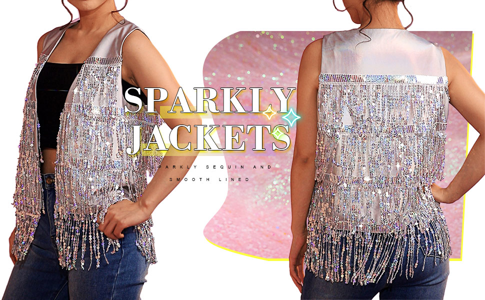 Silver Sleeveless Vest