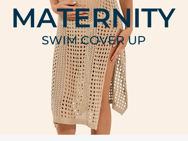 maternity swim cover up