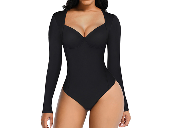 long sleeve bodysuit