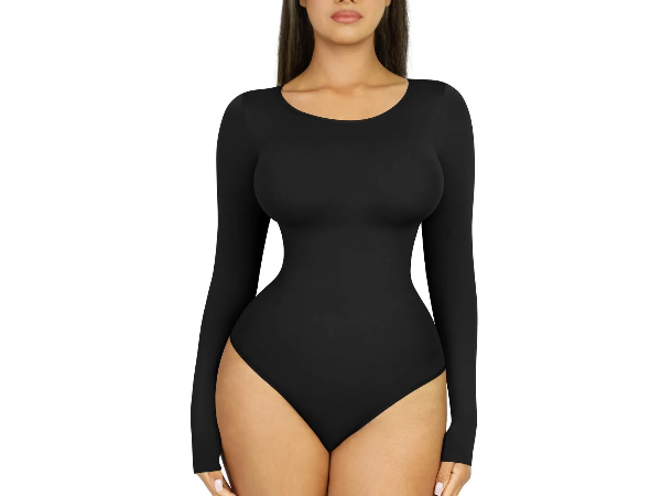 Long Sleeve Shapewear Bodysuit