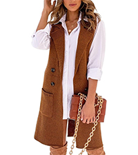 Sweater vest for women