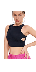 Women crop tops