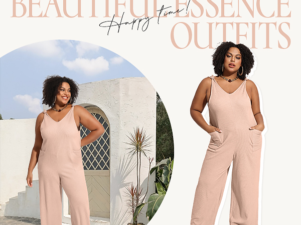 plus size jumpsuit fall