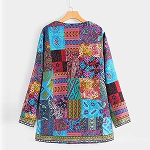 Womens Patchwork Jacket