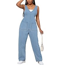 Womens Denim Jumpsuit