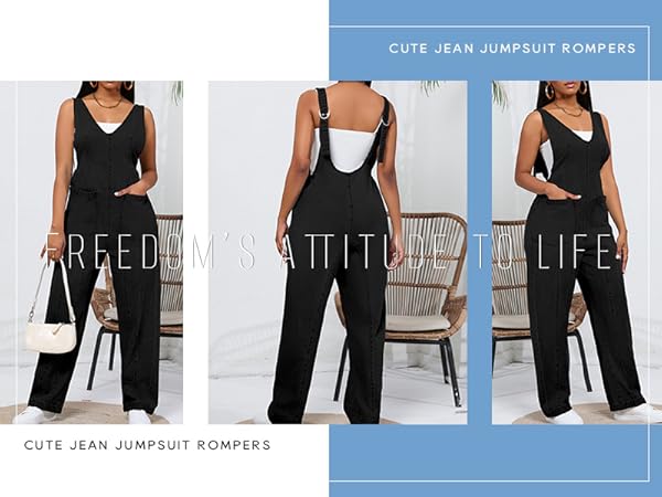 Cute Jeam Jumpsuit Overalls