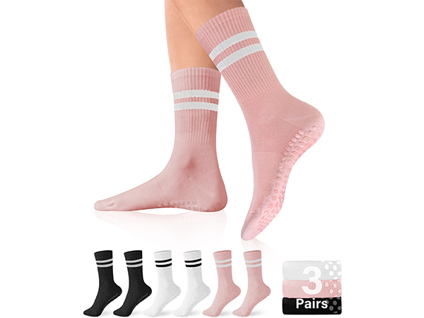 pilates socks with grips