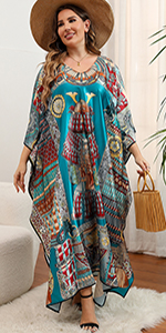 plus size kaftan