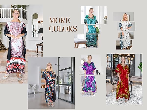 Multiple colors in Kaftans