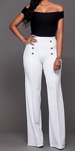 woman pants, flare dress pants