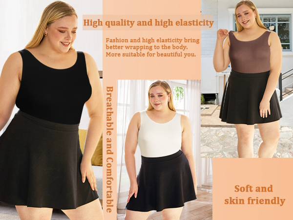 Plus Size Bodysuits for Women