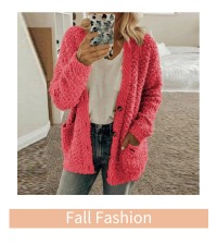 Fleece Open Front Cardigan