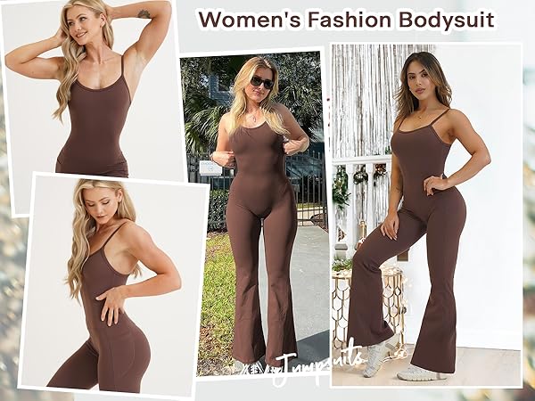 YEOREO Flare Jumpsuits for Women