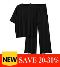 two piece outfits cozy sets oversized short sleeve lounge sets for women 2 piece wide leg pants sets