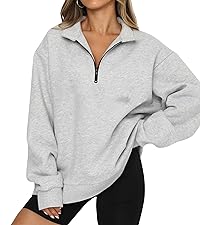 half zip pullover