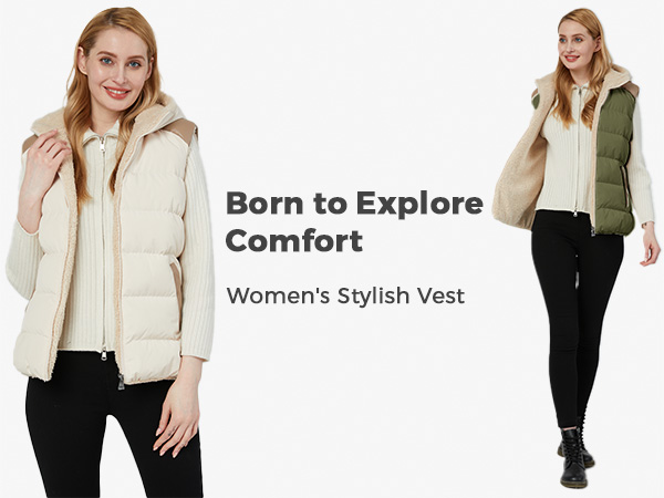 women vest puffer