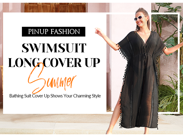 swimsuit coverup for women long