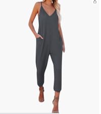 B0D7YWXY41Sleeveless Jumpsuits