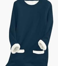 Womens Sherpa Lined Sweatshirts B0CNBY6TWY