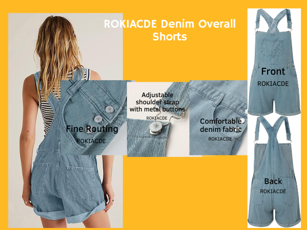 jean overalls for women