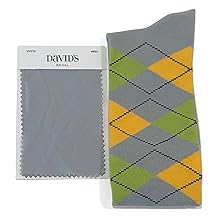 Bridal Mystic/Mercury colored gray argyle socks