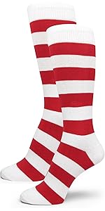 red white socks