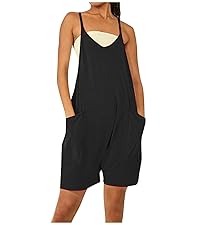 Spaghetti Strap Shorts Jumpsuit