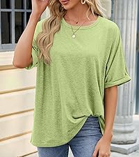 Womens oversized tee shirts, womens top, women''s tunics