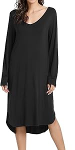 WiWi Sleepwear Women''s Short Sleeves Comfy Nightgown