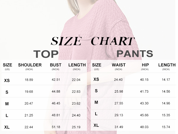 Women Two Piece Outfits Sweater Sets Pullover and Pants Lounge Sets