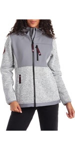 Full Zip Hooded Sweater Fleece Jacket for Women